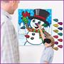 Pin The Nose On The Snowman Game