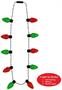 Light-Up Christmas Light Bulb Necklace