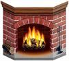 Brick Fireplace Stand-Up