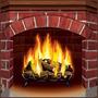 Brick Fireplace Stand-Up
