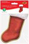 Mini Christmas Stocking Cutouts