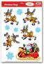Santa & Sleigh Clings