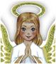 Vintage Christmas Angel Ctrpc Set