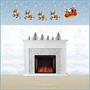 Santa & Sleigh Streamer