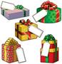 Mini Christmas Gift Cutouts