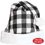 Plaid Santa Hat