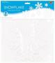 Plastic Die-Cut Snowflakes