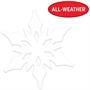 Plastic Die-Cut Snowflakes