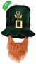 Plush Leprechaun Hat w/Beard