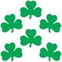 Pkgd Printed Shamrock Cutouts