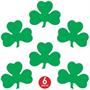 Pkgd Printed Shamrock Cutouts