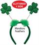 Glittered Shamrock Boppers