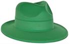 Green Velour Fedora
