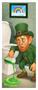 Leprechaun Restroom Door Cover