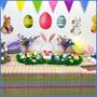 Bunny & Egg Gleam 'N Burst Centerpiece