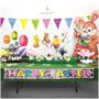 Metallic Happy Easter Fringe Banner