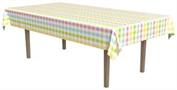 Plaid Paper Tablecover