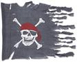 Weathered Pirate Flag