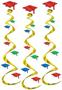 Grad Cap Whirls