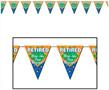 Retired The Fun Begins! Pennant Banner
