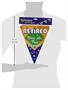 Retired The Fun Begins! Pennant Banner