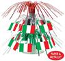 Italian Flag Mini Cascade Centerpiece