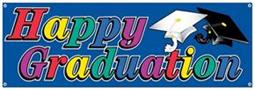 Happy Graduation Sign Banner