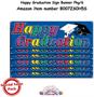 Happy Graduation Sign Banner