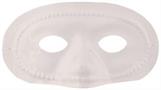 White Half Mask