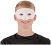 White Half Mask