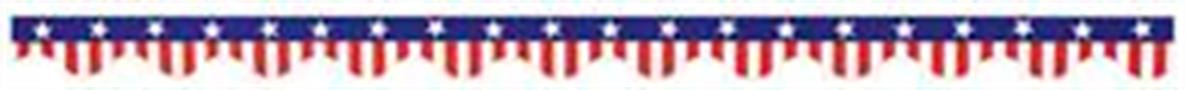 Patriotic Border Trim