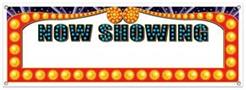 Now Showing Sign Banner