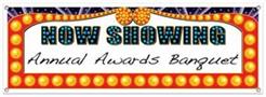 Now Showing Sign Banner