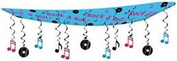 Rock & Roll Ceiling Decor