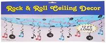 Rock & Roll Ceiling Decor