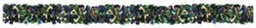 6-Ply Metallic Festooning Garland