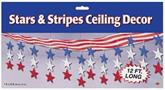 Stars & Stripes Ceiling Decor
