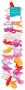 Silk 'N Petals Parti-Color Lei