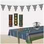 Checkered Pennant Banner