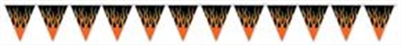 Flame Pennant Banner