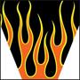 Flame Pennant Banner
