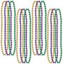 Mardi Gras Small Round Beads