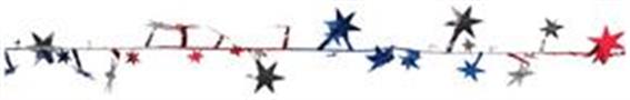 Gleam 'N Flex Star Garland