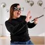 2027 Glittered Plastic Eyeglasses