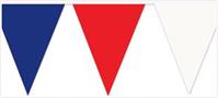 Red, White & Blue Pennant Banner