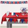 Red, White & Blue Pennant Banner