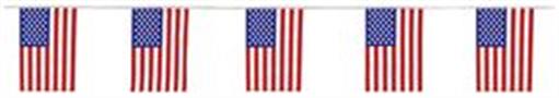 American Flag Pennant Banner