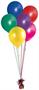 Metallic Wrapped Balloon Weight