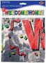 Metallic Welcome Home Fringe Banner