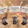 Cowboy Boots Photo/Balloon Holder
